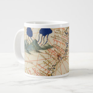 Caneca De Café Grande Mapa de Madagáscar