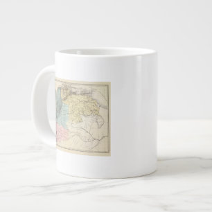 Caneca De Café Grande Mapas militares históricos da Venezuela