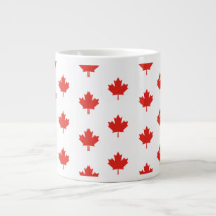 Caneca De Café Grande Maple Leaf Canada Flag Emblem-24105
