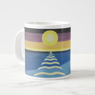 Caneca De Café Grande Mar de Sun e areia 2003