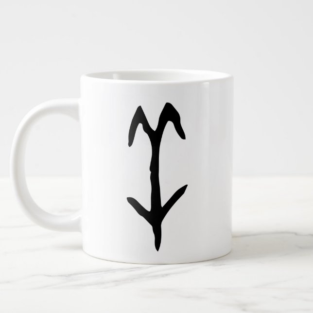 Caneca De Café Grande Maravilhoso Chinês Zodiac-Goat-#001- (Esquerda)