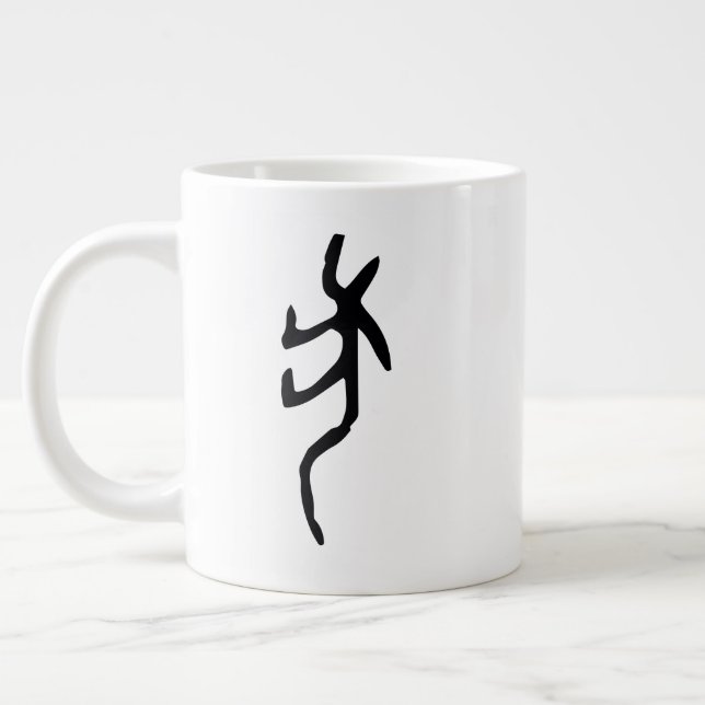 Caneca De Café Grande Maravilhoso Zodiac-Dog chinês-#001- (Esquerda)