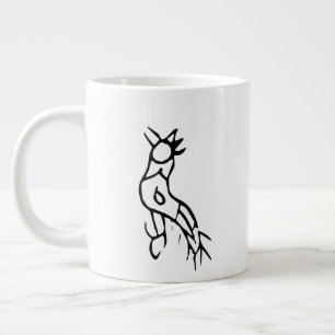 Caneca De Café Grande Maravilhoso Zodiac-Rooster Chinês-#001-