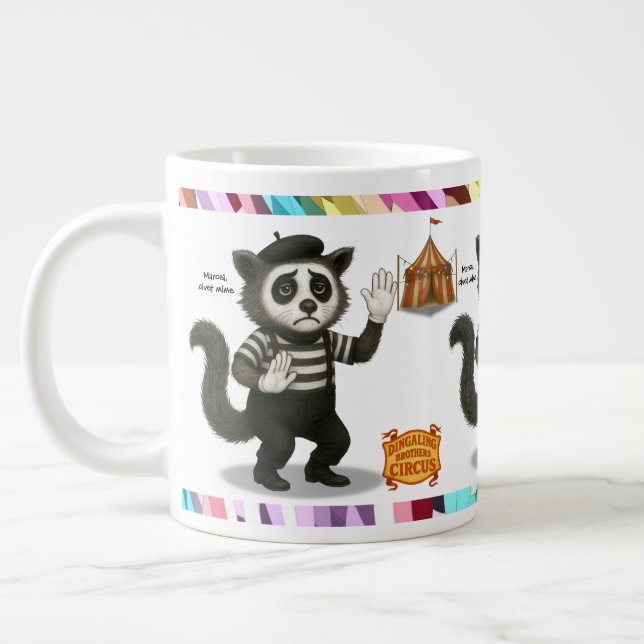 Caneca De Café Grande Marcel, civeta mímica (Esquerda)