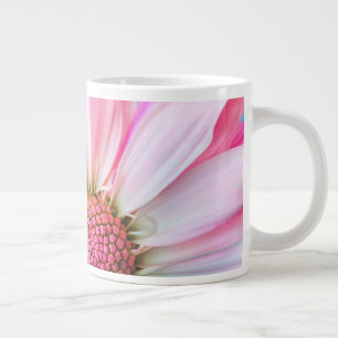 Caneca De Café Grande Margarida Rosa