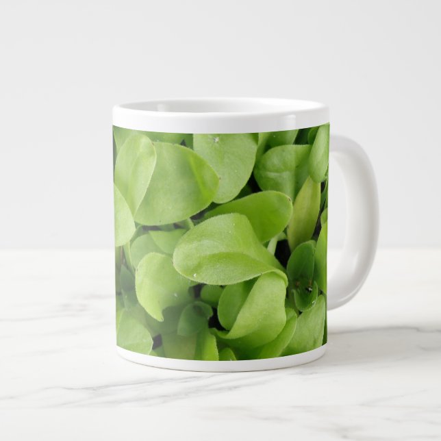 Caneca De Café Grande Marigold Seedlings Mug (Frente Esquerda)