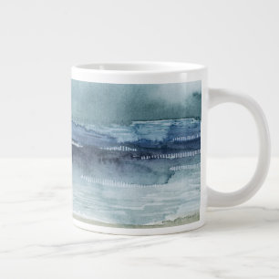 Caneca De Café Grande Mariner's Mist - Linha de costa