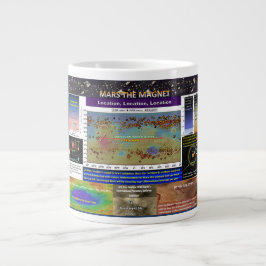 Caneca De Café Grande Mars The Magnet