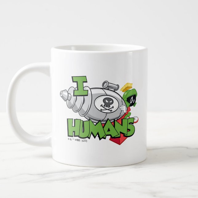 Caneca De Café Grande MARVIN I Laser Humans (Esquerda)