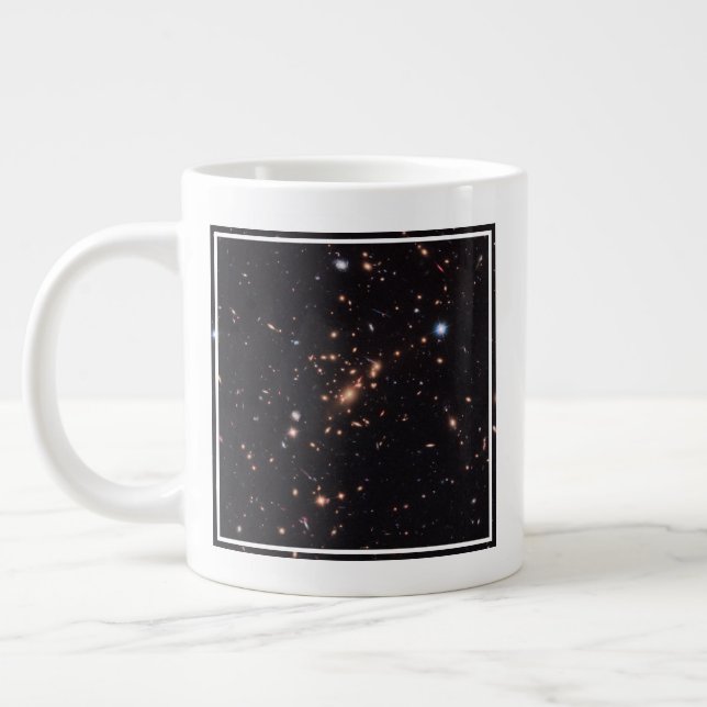 Caneca De Café Grande Massive Galaxy Cluster Macs J2129-0741 (Esquerda)