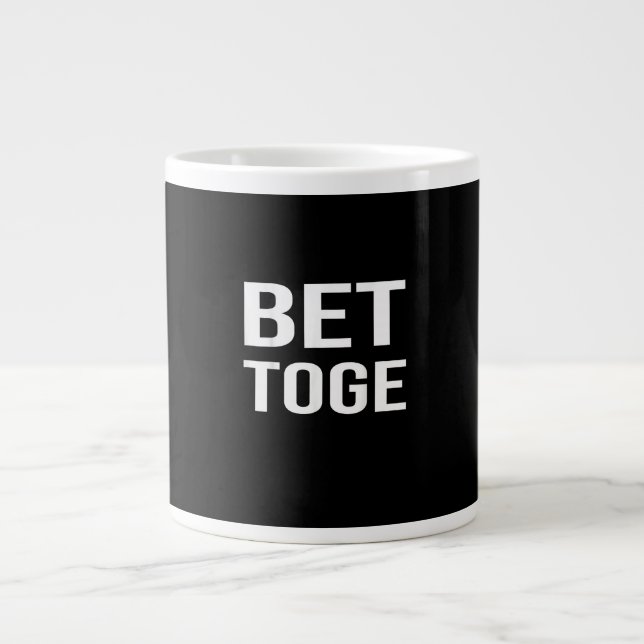 Caneca De Café Grande Matching Couples Better Together First Part Clean  (Frente)