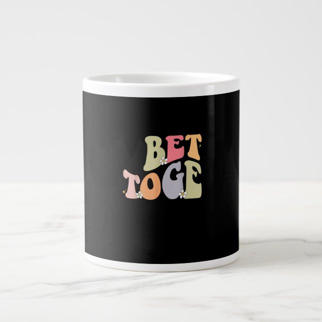 Caneca De Café Grande Matching Couples Better Together Style  (Frente)