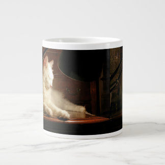 Caneca De Café Grande Matisse o Gato de Angora Turco