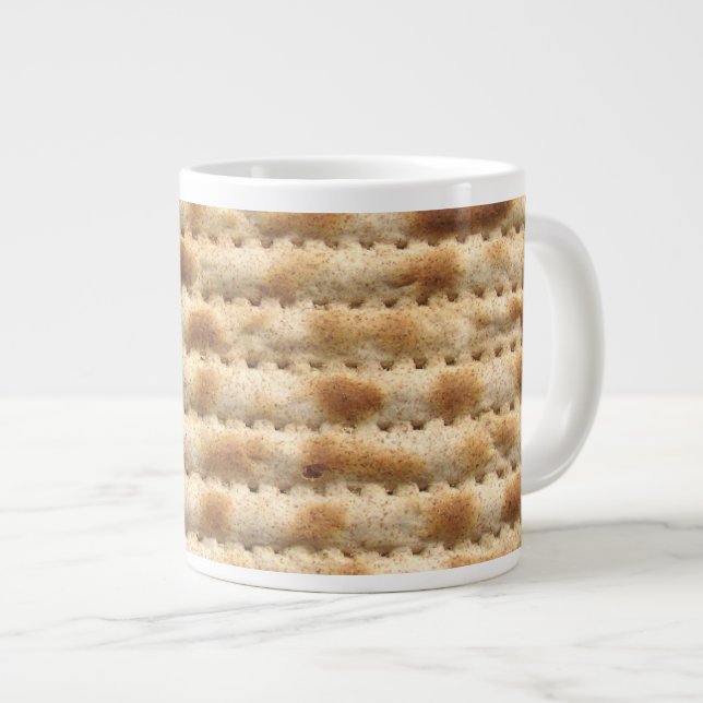 Caneca De Café Grande Matzah (Frente Esquerda)