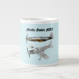 Caneca De Café Grande MB5 Fighter Mug