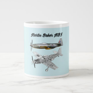 Caneca De Café Grande MB5 Fighter Mug