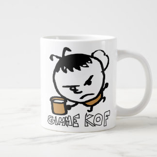 Caneca De Café Grande Me Dá Kof