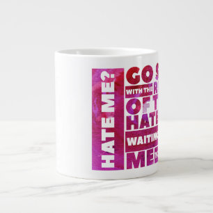 Caneca De Café Grande Me Odeio? (Humor) - Jumbo Mug