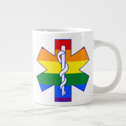 Caneca De Café Grande Medicina - Orgulho Familiar EMS - Mug de Café