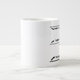 Caneca De Café Grande Medições de Nível de Cafeína