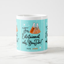 Médio Century Mug: Apenas Para Entretenimento, You