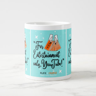 Caneca De Café Grande Médio Century Mug: Apenas Para Entretenimento, You