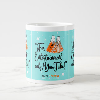 Caneca De Café Grande Médio Century Mug: Apenas Para Entretenimento, You