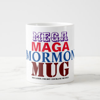 Caneca De Café Grande Mega Maga Mormon Mug