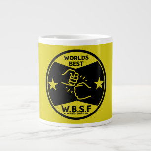 CANECA DE CAFÉ GRANDE MELHOR PADRASTO DO MUNDO