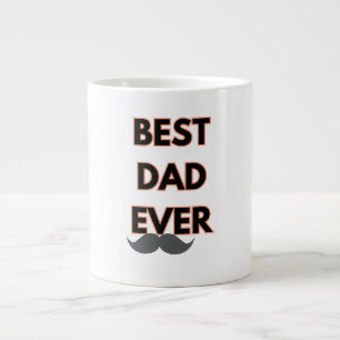 Caneca De Café Grande Melhor pai de sempre