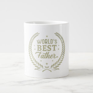 Caneca De Café Grande Melhor Pai do Mundo