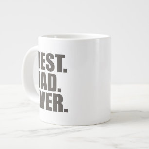 Caneca De Café Grande Melhor. Pai. Nunca.