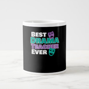 Caneca De Café Grande Melhor Professora De Drama Que Já Veio Treinador E