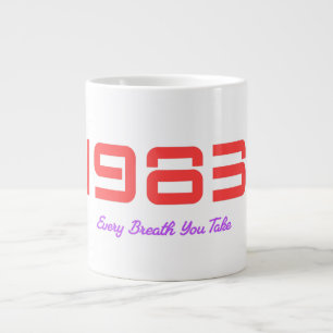 Caneca De Café Grande Melodia Principal de 1983
