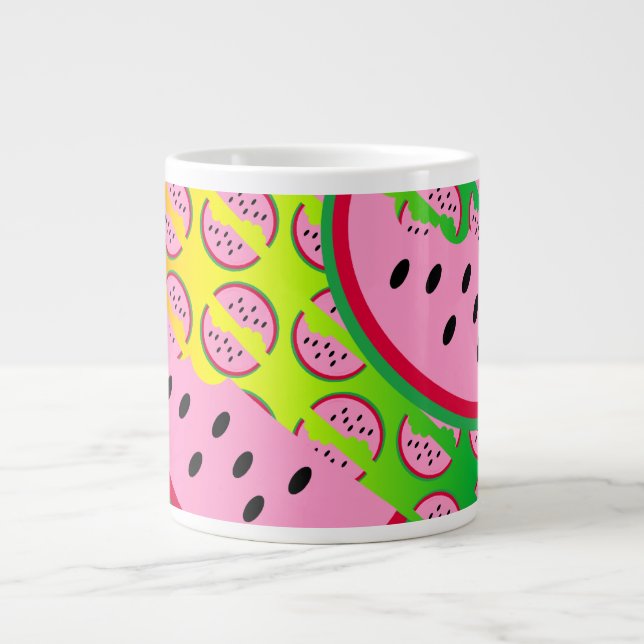 Caneca De Café Grande Melon Mania! (Frente)