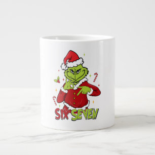 Caneca De Café Grande Meme Divertido Seis Sete Natal Viral 6 7 Signifi