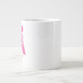 Caneca De Café Grande Men and Women Typography Icon Design