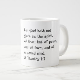 Caneca De Café Grande Mente de som - Jumbo Mug