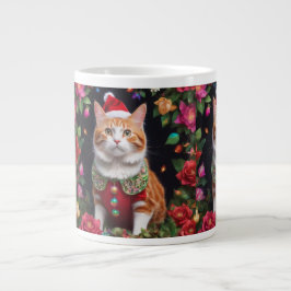 Caneca De Café Grande Meowy