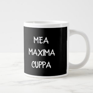 Caneca De Café Grande Merda católica latina Maxima Cuppa