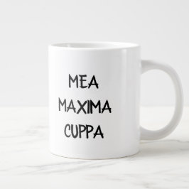 Caneca De Café Grande Merda católica latina Maxima Cuppa