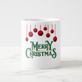Caneca De Café Grande Merry Christmas Specialty Café Mug