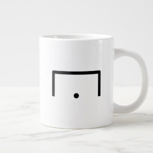 Caneca De Café Grande Meta