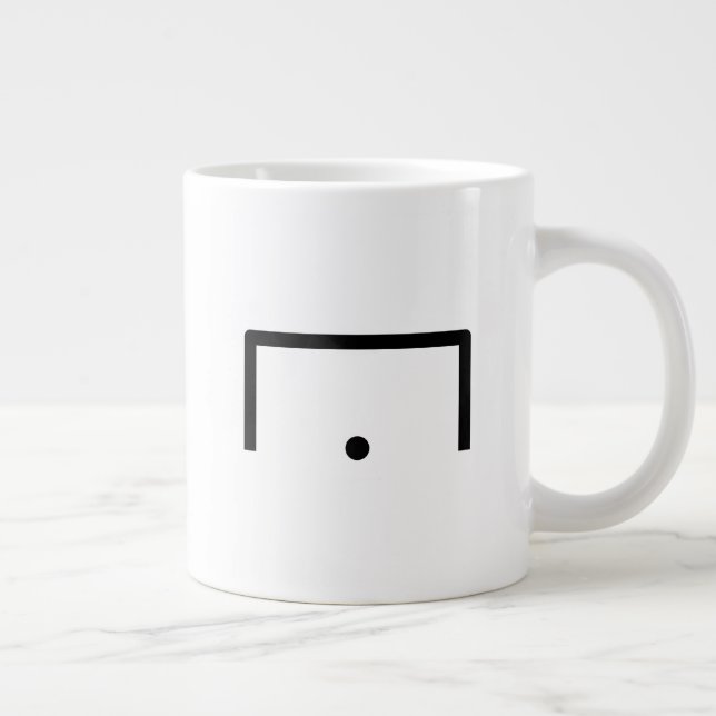 Caneca De Café Grande Meta (Direita)