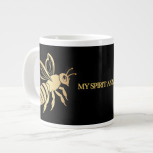 Caneca De Café Grande Meu Espírito Animal - Abelha