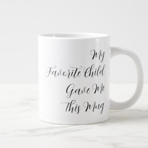 Caneca De Café Grande Meu Filho Favorito Me Deu Este Copo presente engra