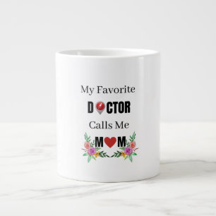 Caneca De Café Grande Meu médico favorito me chama de mãe, presente da