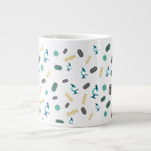 Caneca De Café Grande Microbiologia