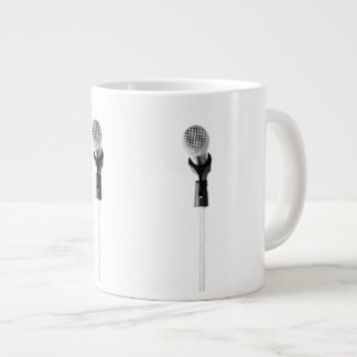 Caneca De Café Grande Microfone