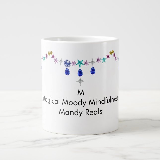 Caneca De Café Grande Mikitiez magic wish holiday christmas luxury (Frente)